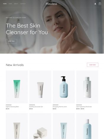 Online store- Cleanser Online store- Cleanser